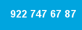 922 747 67 87